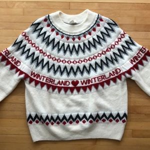 Winter wonderland sweater H&M size xs
